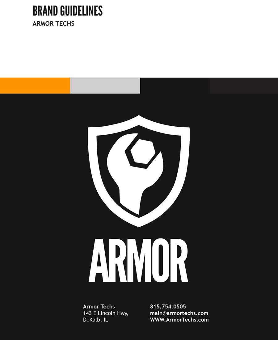 Armor Logo - Branding, Print Graphic & Logo Design - Web, Brochures, Business Cards