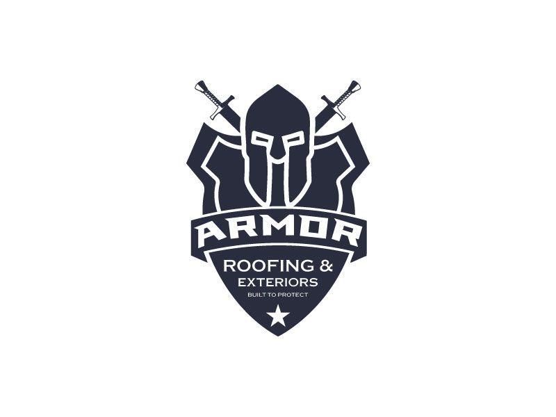Armor Logo - Entry by UturnU for Logo Design for Armor Roofing & Exteriors