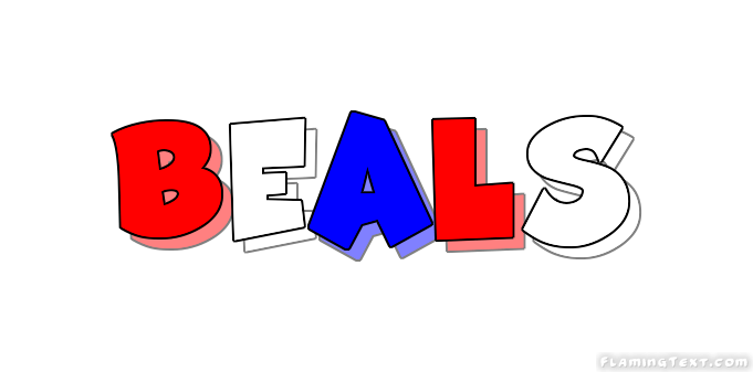 Beals Logo - United States of America Logo. Free Logo Design Tool from Flaming Text