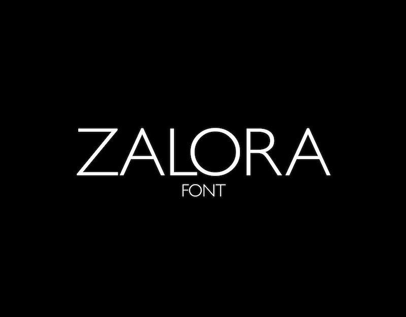 Zalora Logo - Zalora Brand Logo Font Free Download by iqbalada - Desain 360