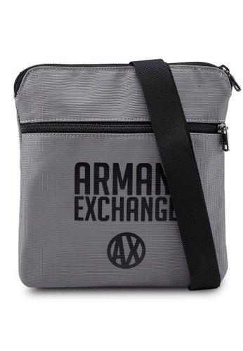 Zalora Logo - Buy Armani Exchange Urban Logo Sling Bag Online
