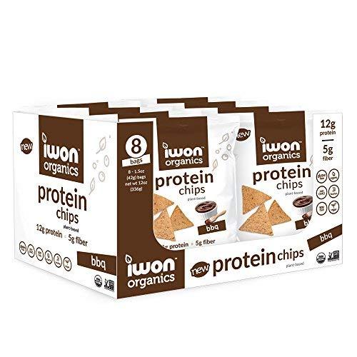 Iwon Logo - iwon organics Ranch Flavor Snack Chips, High Protein and Organic, 8 ...