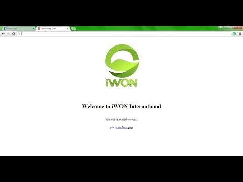 Iwon Logo - iWON Products & Marketing Plan Presentation (COMPLETE) - YouTube