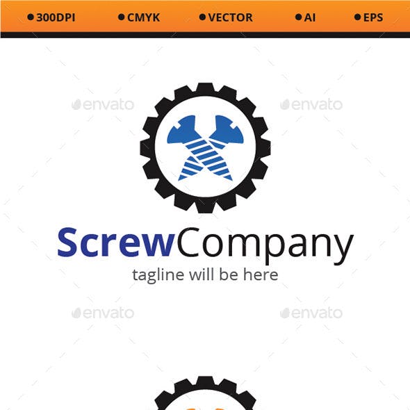 Screw Logo - Screw Screw Logo Templates from GraphicRiver