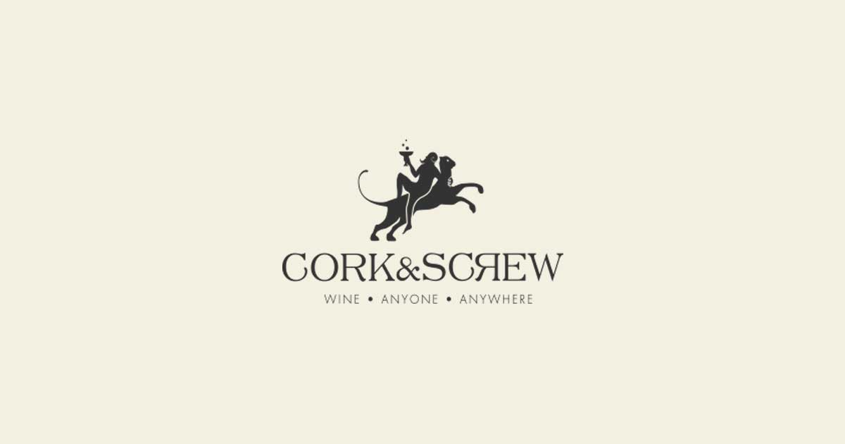 Screw Logo - Cork & Screw