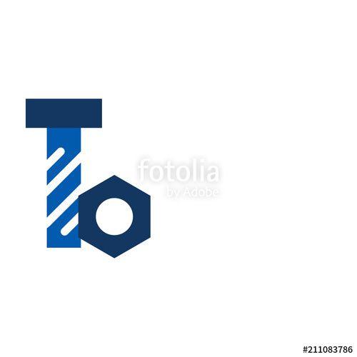 Screw Logo - Screw Tool Logo Icon Design