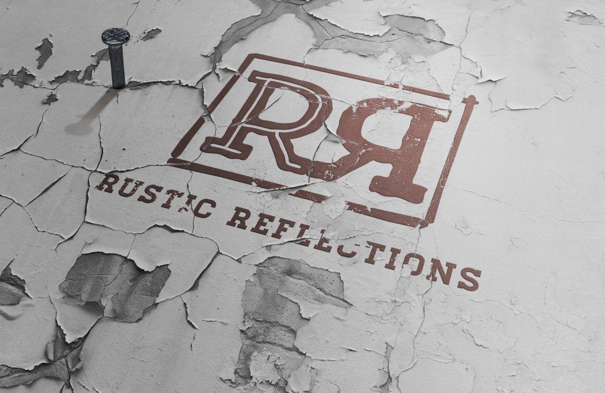 Reflections Logo - Rustic Reflections Logo | March1Studios