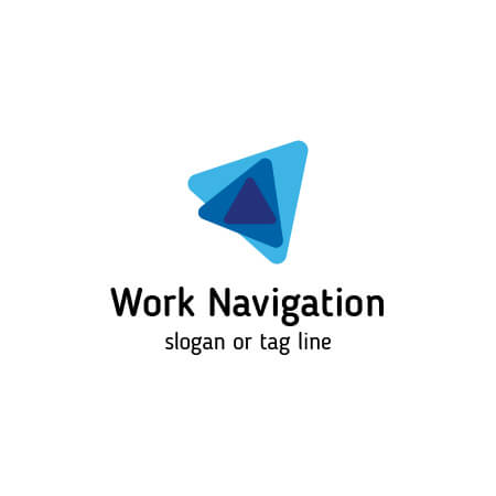 Navigation Logo - Buy excellent Work Navigation Logo Template only