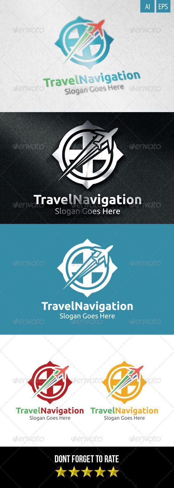 Navigation Logo - Travel Navigation Logo | Pinterest | Logos, Vector format and Logo ...