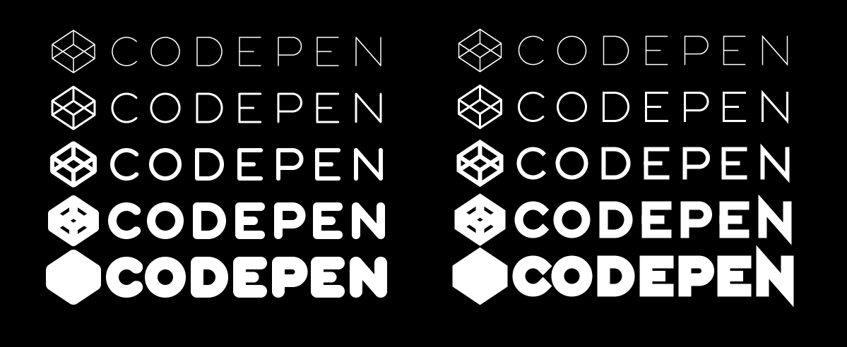 CodePen Logo - A Pixel-Perfect CodePen logo - CodePen Blog