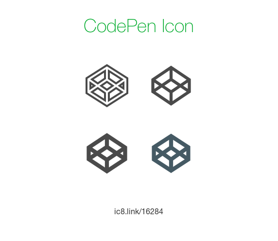 CodePen Logo - CodePen Icon - free download, PNG and vector