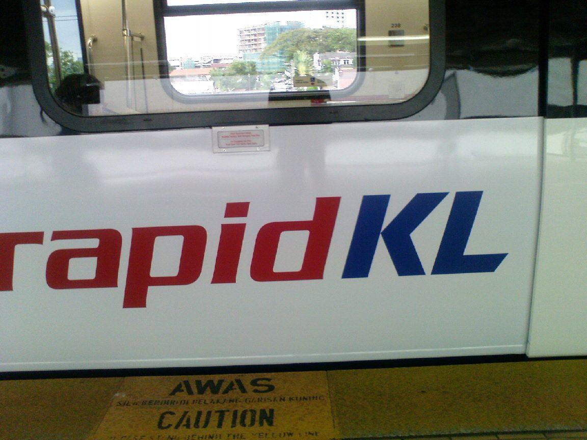 RapidKL Logo - New RapidKL Logo On The 4 Carriage Train. Image Courtesy Of TRANSIT