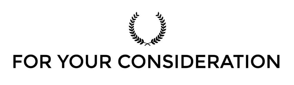 Consideration Logo - Red Wednesday — FOR YOUR CONSIDERATION