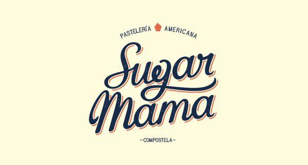 Sugar Logo - Logo Design and Illustration by David Sierra for Sugar Mama