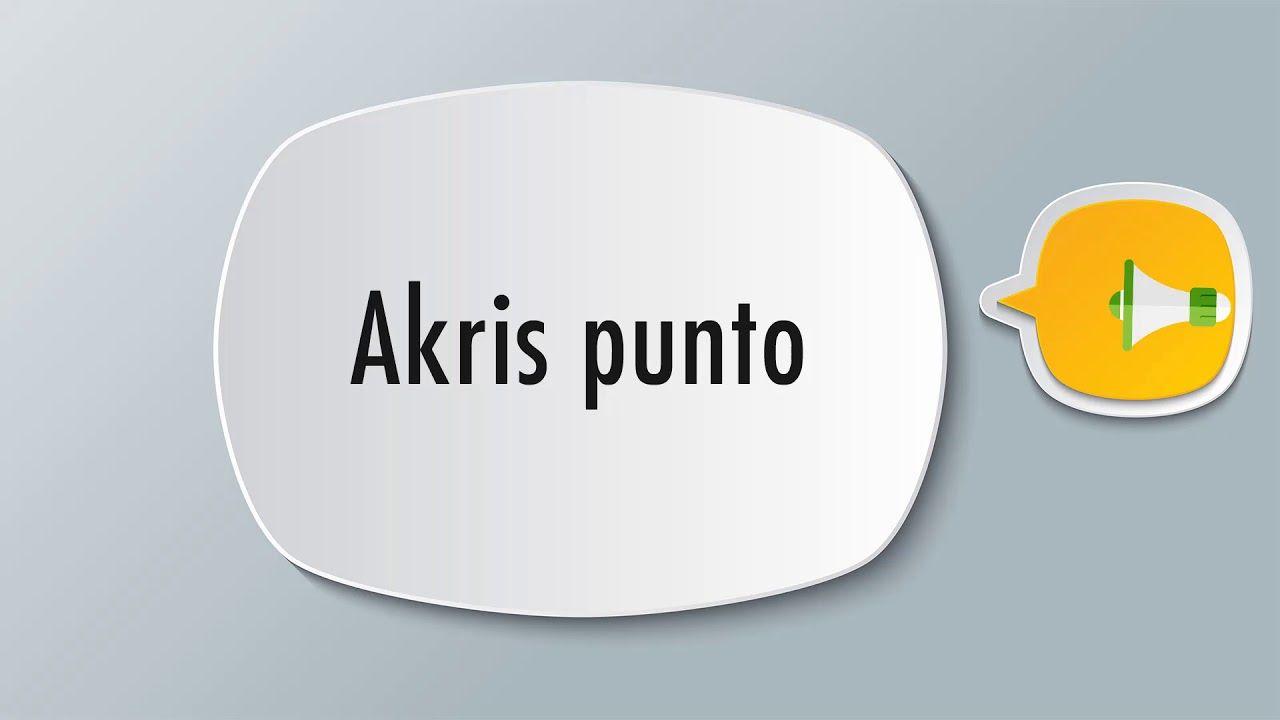 Akris Logo - How To Pronounce Akris punto - YouTube