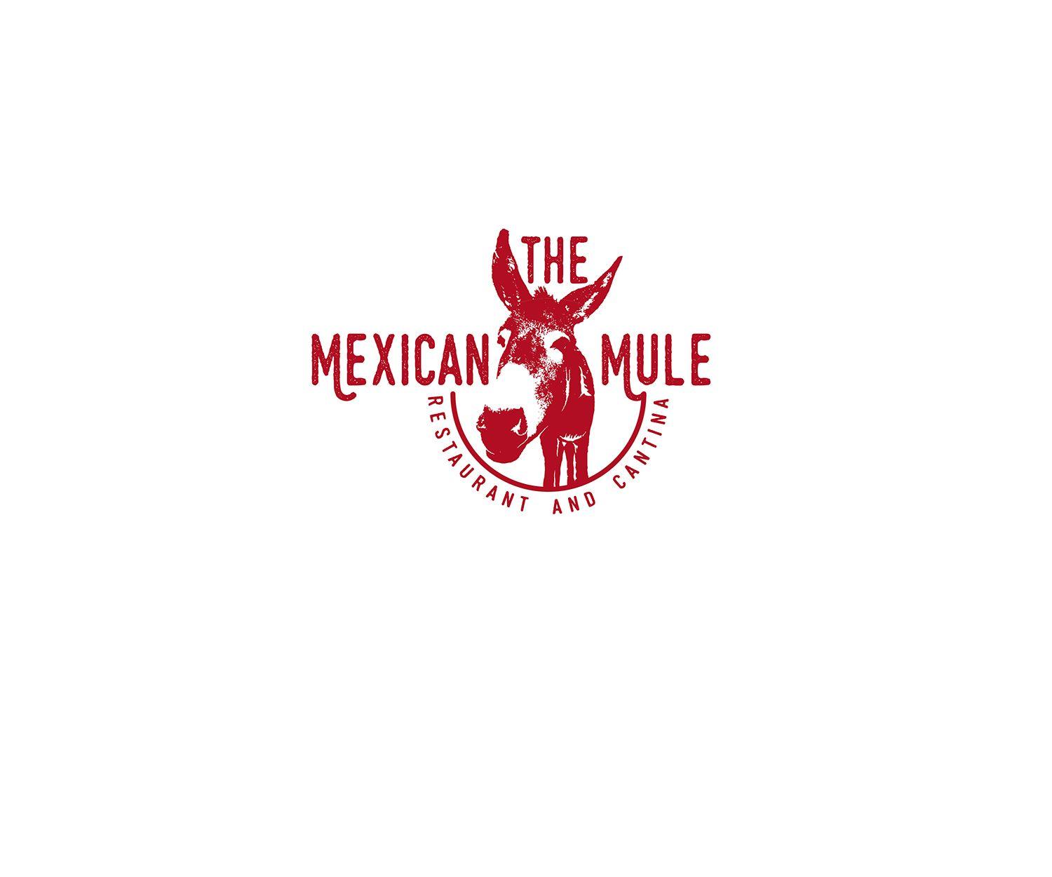 Mule Logo - Bold, Playful, Restaurant Logo Design for The Mexican Mule ...