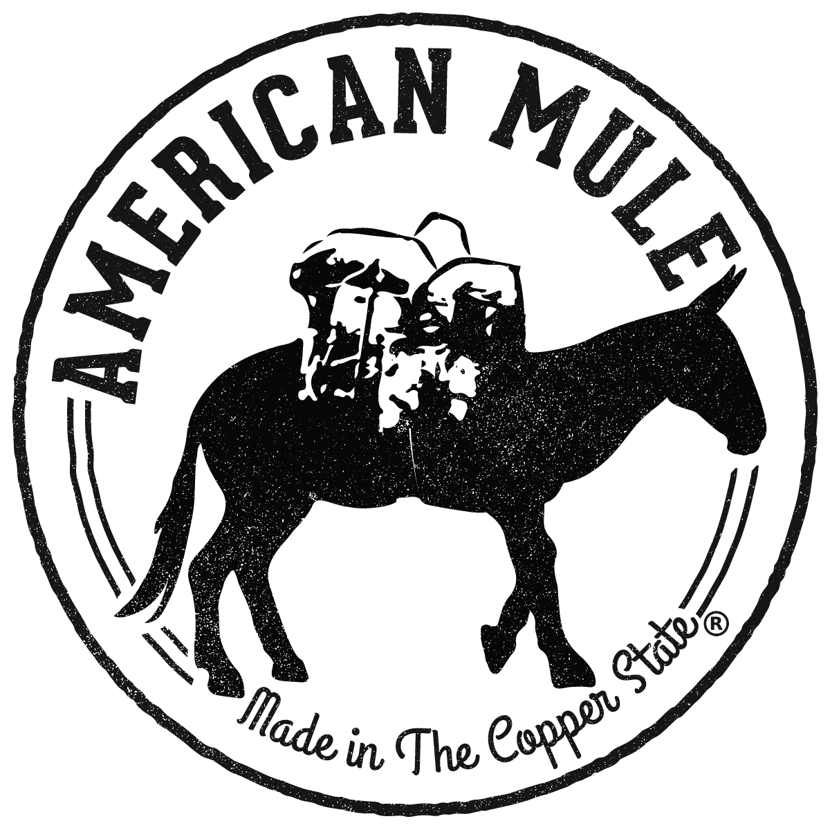 Mule Logo - American Mule Copper Mugs Made In The Copper State, USA.