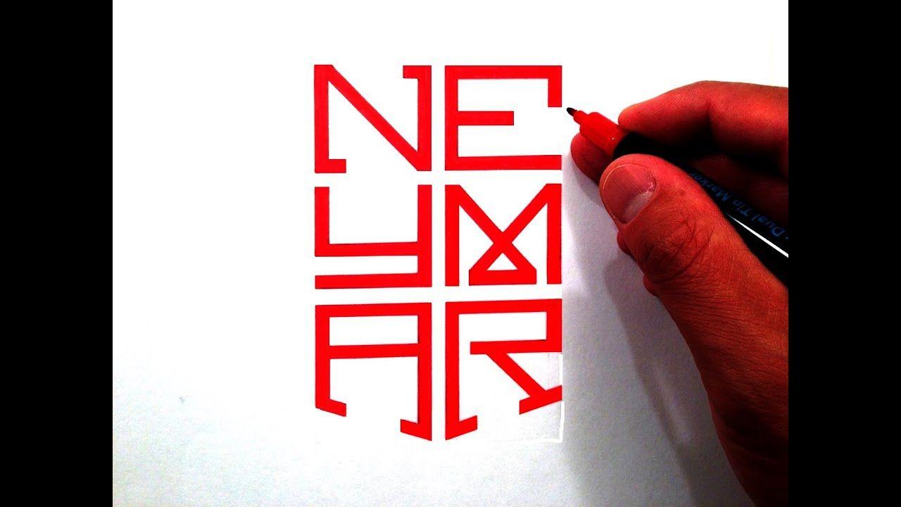 Neyma Logo - How to Draw The Neymar Jr. Nike Logo - YouTube