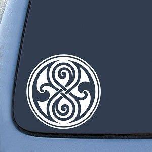 Whovian Logo - Seal of Rassilon DW Whovian Logo Sticker Decal Notebook Car Laptop