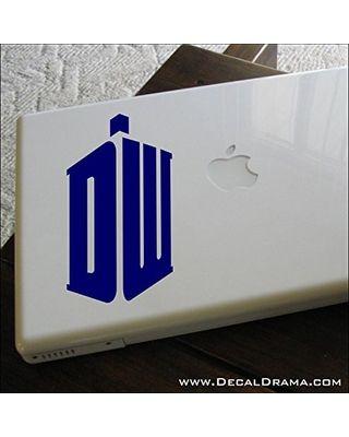 Whovian Logo - Check Out These Major Deals on DW TARDIS logo Vinyl Decal | Dr Who ...