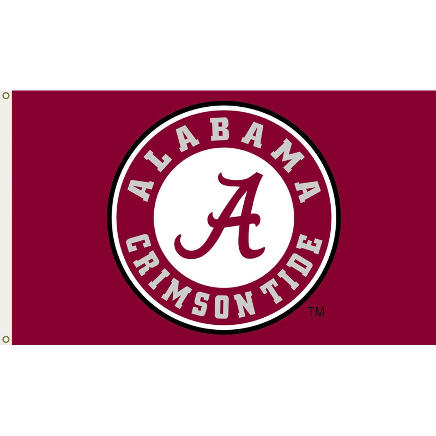 Crimson Logo - Alabama Crimson Tide 3ft x 5ft Team Flag - Logo Design 4