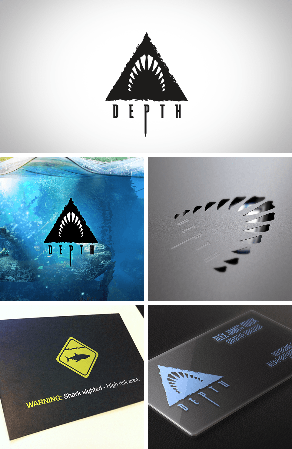 Depth Logo - DEPTH GAME // LOGO & ARTWORK // BRANDING | Pixeldaddy