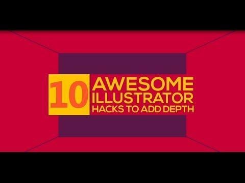 Depth Logo - 10 Illustrator Hacks To Add Depth To Your Logo Design - YouTube
