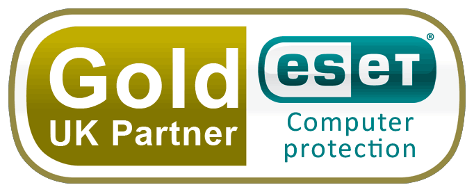 Eset Logo - ESET Gold Partner IT System Security for Your Business