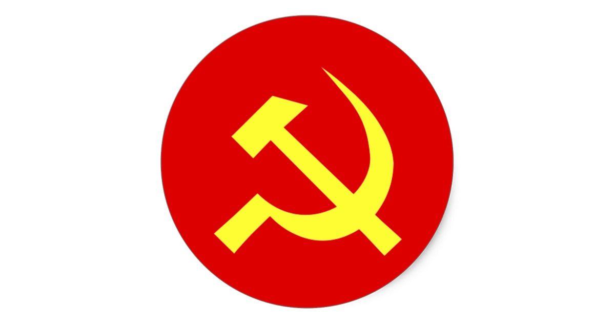 USSR Logo - USSR Flag - Customised Classic Round Sticker | Zazzle.co.uk