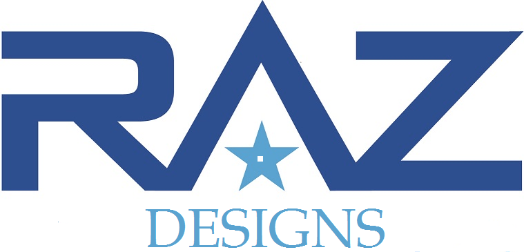 Raz Logo - Contact US — RAZ Designs