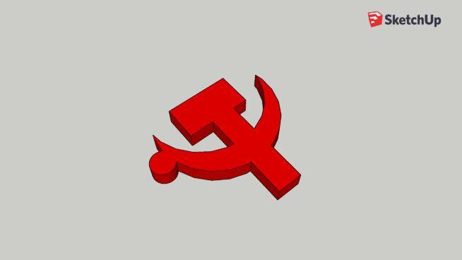 USSR Logo - Hammer and sickle - ussr logo | 3D Warehouse