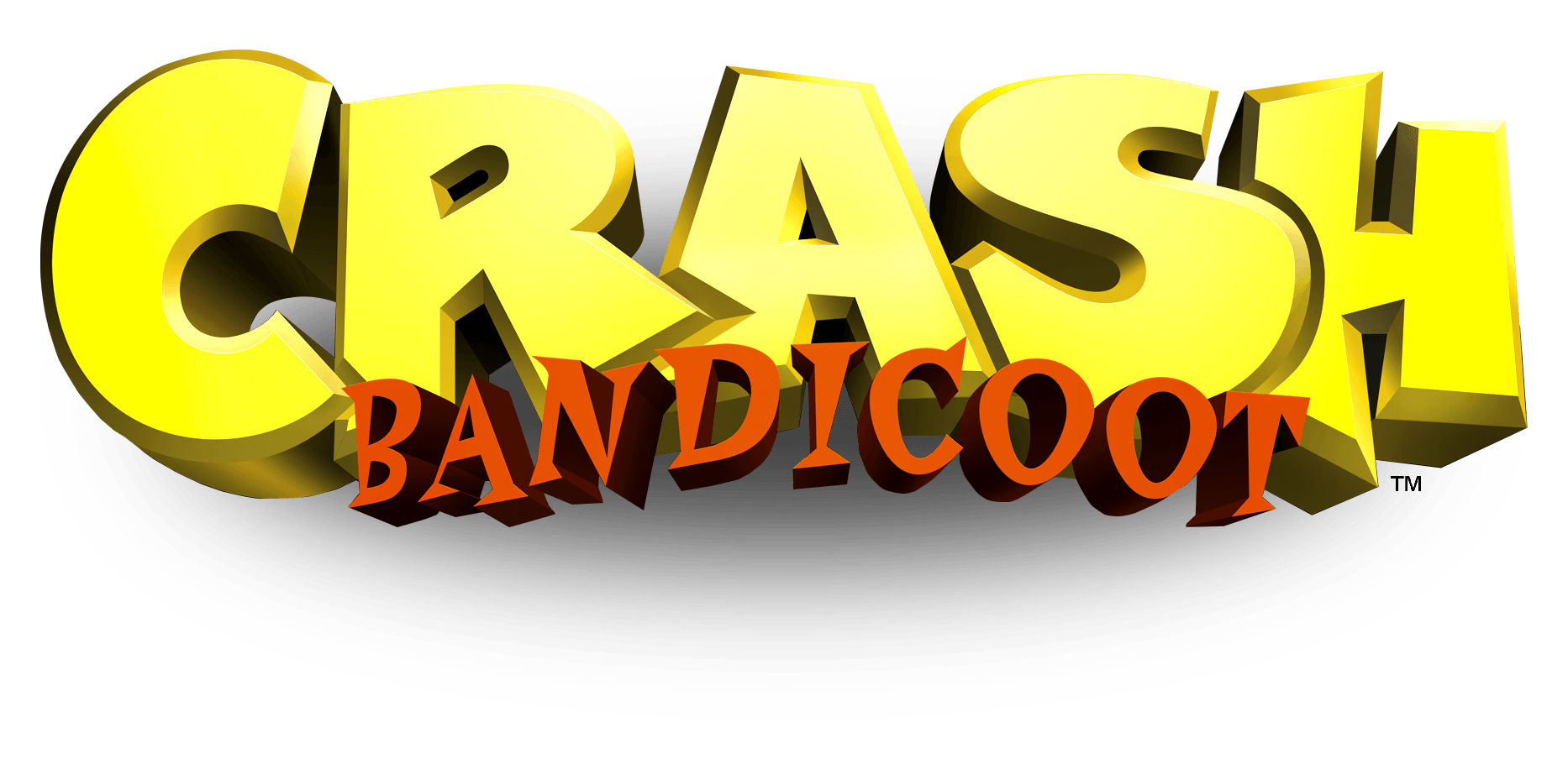Crash Logo - IMAGE] Low-res official Crash Bandicoot logo (Cable Guy) with ...