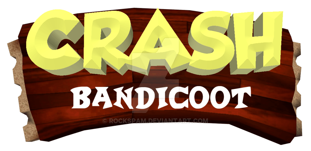 Crash Logo - Crash Bandicoot Logo Remastered by RocKSpaM on DeviantArt