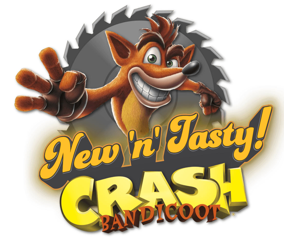Crash Logo - I made an Oddworld New n Tasty styled Crash logo for the N Sane