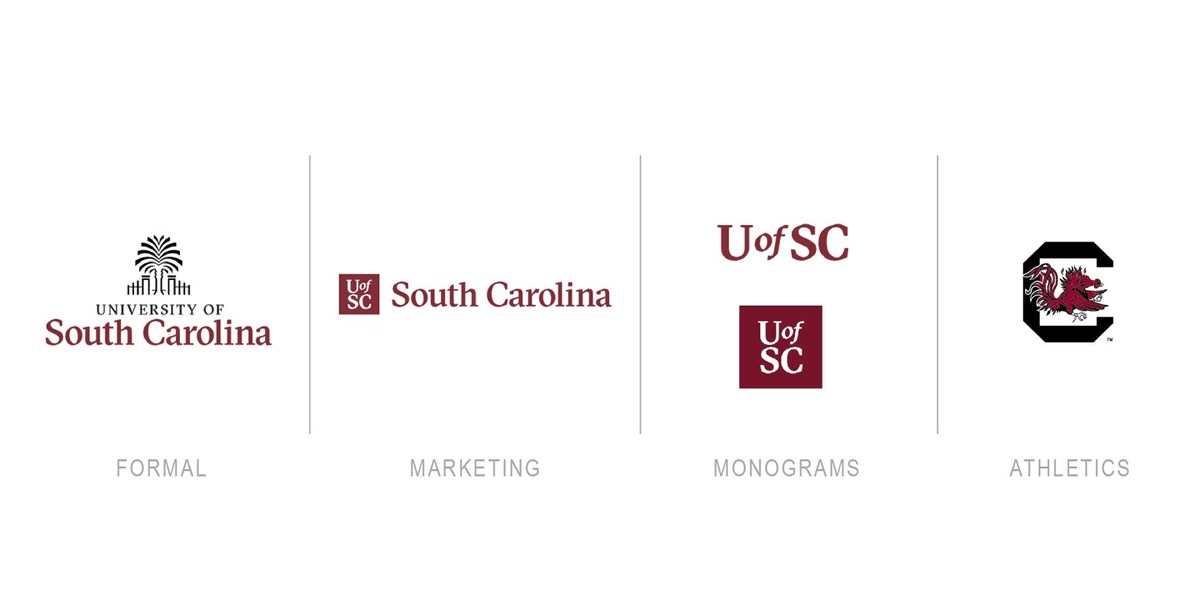 Carolina Logo - University of South Carolina unveils new logos and people are not