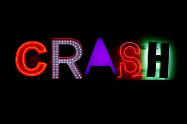Crash Logo - CRASH NEON SIGN LOGO on Behance