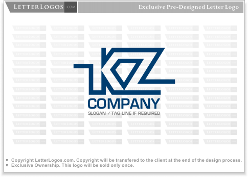 Kz Logo - LetterLogos.com - Letter KZ Logo ( k-logo-5 )