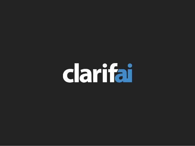 Clarifai Logo - Clarifai // Data Driven NYC // November 2014