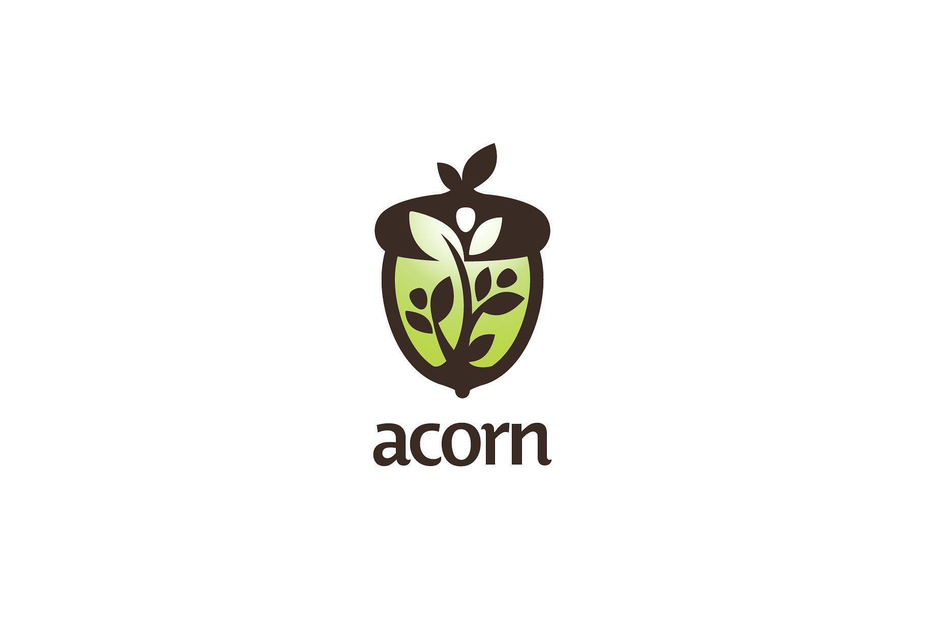 Acorn Logo - Acorn Financial Growth logo ~ Logo Templates ~ Creative Market