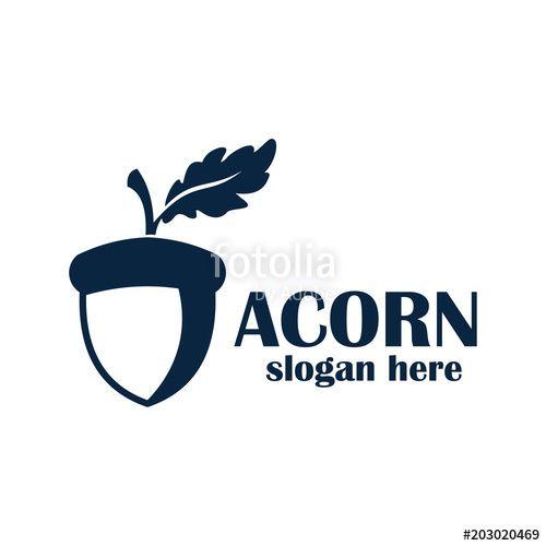 Acorn Logo - acorn logo design vector