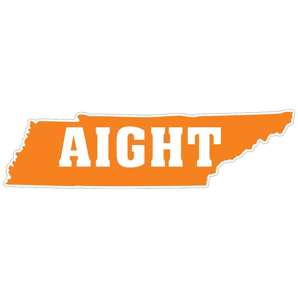Aight Logo - TN - Aight Tennessee State Outline Decal 4