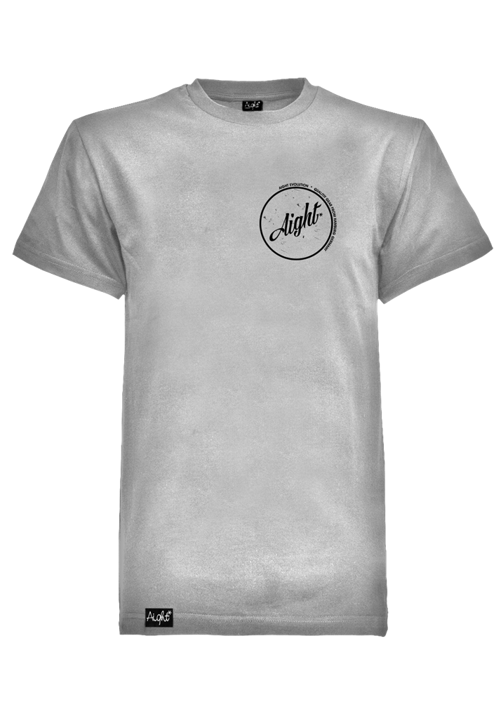 Aight Logo - Aight Vintage Logo - heather grey - Men's T-Shirt in Grau | buy ...