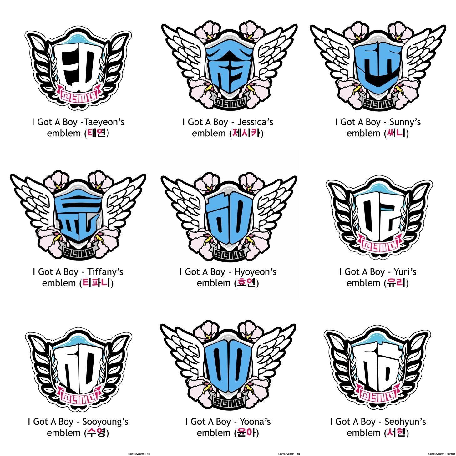 SNSD Logo - SNSD logo I got a boy era | Girls' Generation | Girls generation ...