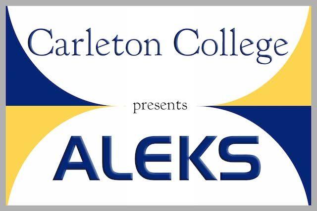 Aleks Logo - ALEKS | Academic Technology | Carleton College