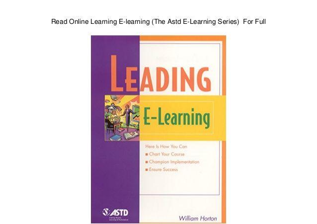 ASTD Logo - Read Online Learning E Learning (The Astd E Learning Series) For Full