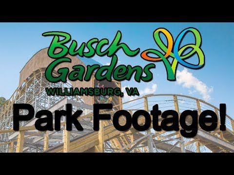 Tempesto Logo - Busch Gardens Williamsburg footage - InvadR, Verbolten, Apollo's ...