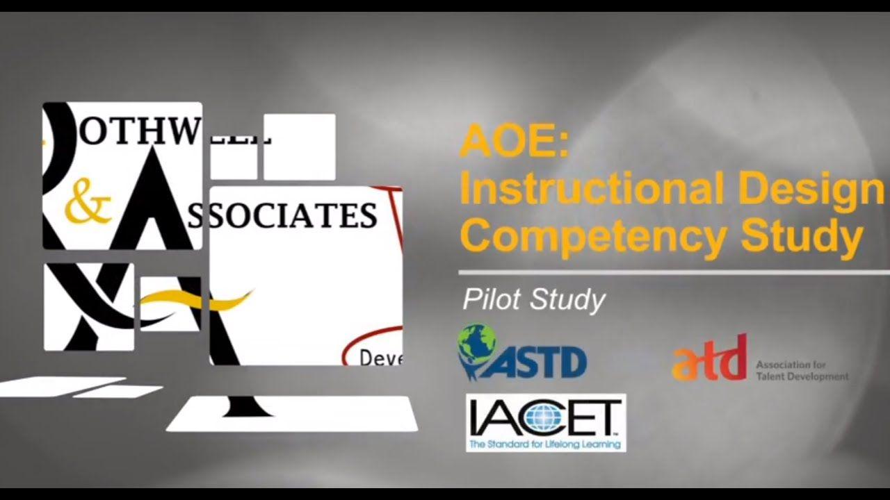 ASTD Logo - ATD/IACET: Instructional Design Competency Study (Introduction by Dr ...