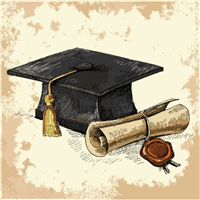 Graduation Logo - Graduation Logo Vector (.AI) Free Download