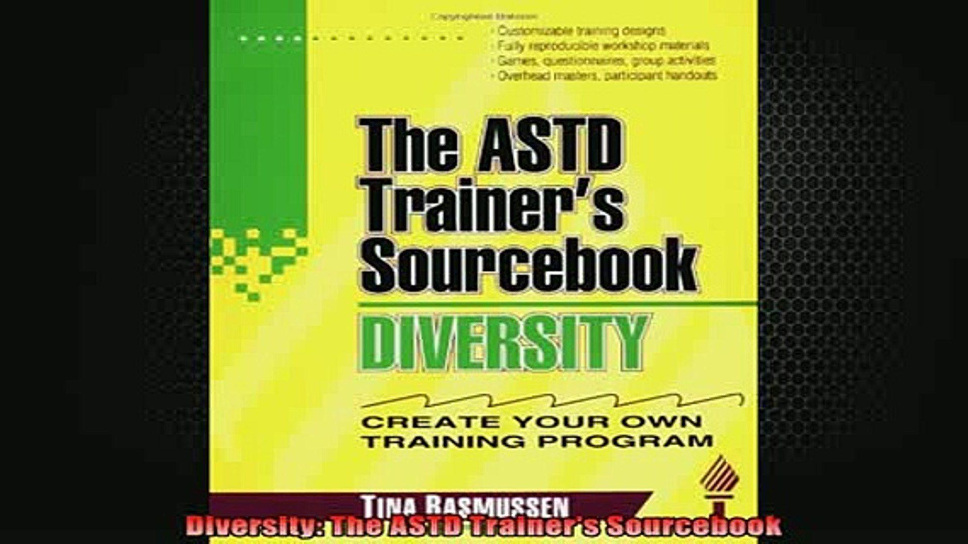 ASTD Logo - READ book Diversity The ASTD Trainers Sourcebook Full EBook