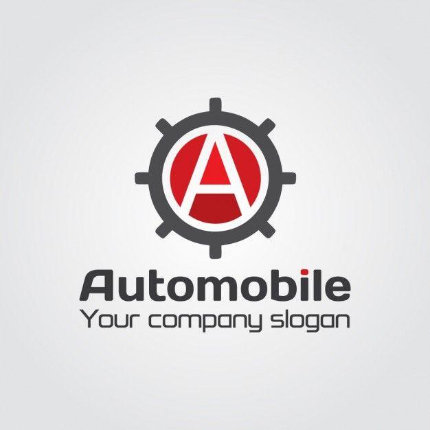 Automoblie Logo - Automobile gear letter a logo Vector | Free Download